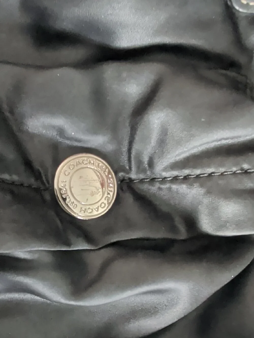 Authentic Vintage Coach Nylon & Leather Mini Backpack #1898